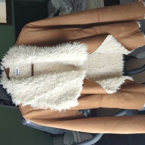 BB Dakota furry suede jacket